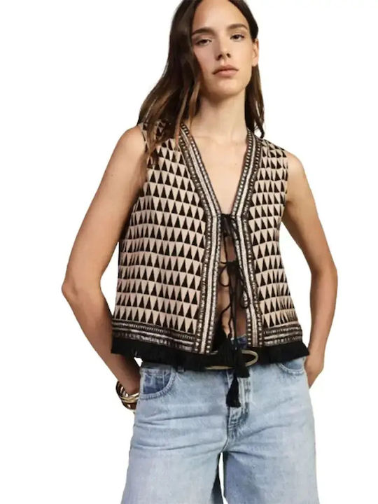 Dixie Beige/Black Women's Vest