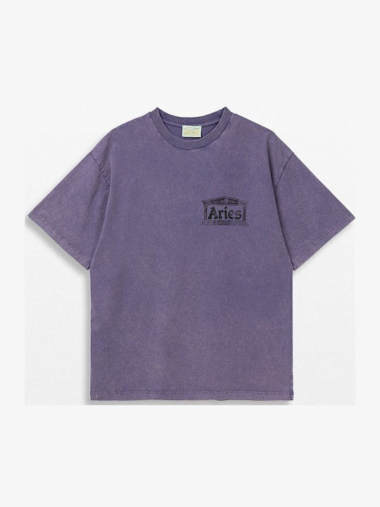 Aries T-shirt Μωβ