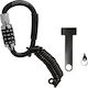 Oxford Anti-theft Lock Helmet Clothing Attachment Motorcycle