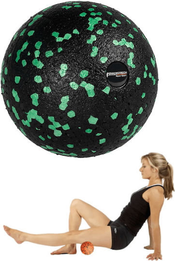 Aqua-Sport Massage Ball 8cm In Black Color