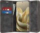 Husă Premium Eco Piele Wallet Motorola Edge 70 Pro Set Autocolante Wallet Interior Husă Confortabilă Neagră