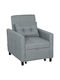 Relax Armchair Grey 69x82x85cm