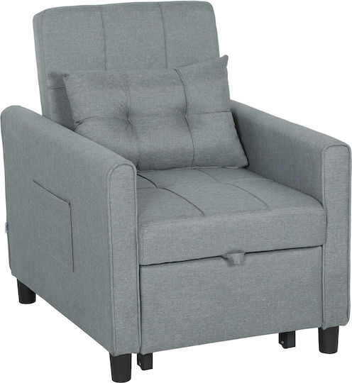 Relax Armchair Grey 69x82x85cm