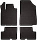Rubber Car Mats Dacia Sandero I Hatchback Stepway 2008-2013 Black Fitted