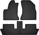 Rubber Mats Set Citroen C4 Picasso I Minivan From 2006 To 2013