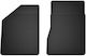 Front Rubber Car Mats Universal Toyota Rav4 Ii 2wd 3-door 2001-2005