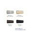 Import Hellas No.1 Curtain Rod End Made of Metal Silver