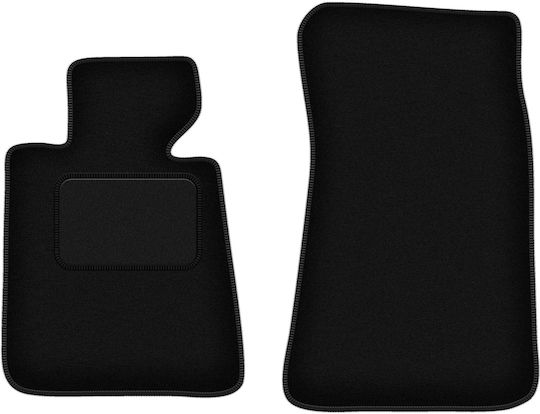 Front Car Mats Bmw 3 E30 Coupe 1982-1994 Black