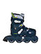 Playlife Inline Adjustable Rollers Blue Kids