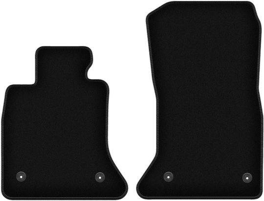Velour Mats Basic Front Bmw 5 F11_fl Estate Touring 2013-2017
