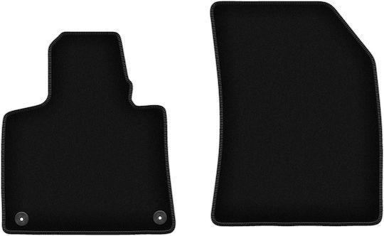 Covorașe Auto Velur Basic Partea Din Față Citroen C4 Grand Picasso Ii Minivan 7 Locuri 2013-2019