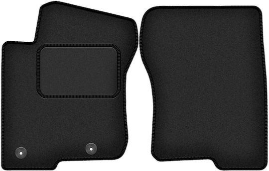 Front Car Mats Lexus Lx Iii Suv 2008-2021 Black