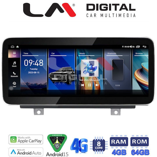 LM Digital Car Audio System for BMW Series 3 F30 Series 4 F32 2009 2019 Bluetooth USB Wi-Fi GPS Apple CarPlay Android Auto
