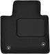 Velour Driver’s Mat Kia Carens Iv Minivan 7 Seats 2013-2018 Black