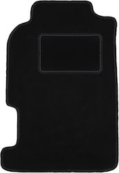 Velour Driver’s Mat Honda Prelude Iv Coupe 1991-1996 Black
