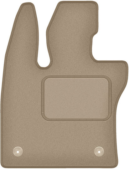 Velour Driver’s Mat Toyota Prius V Liftback 2023 Beige