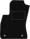 Velour Driver Mat Fiat Doblo Ii 0 2009-2020 Black
