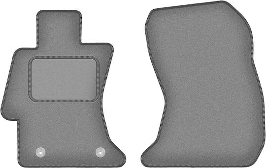 Front Auto Fußmatten Subaru Impreza IV Hatchback Sedan 2011-2016 Graphit