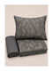 Comfort Σετ Σεντόνια Μονά 165x270εκ. Γκρι (3τμχ)