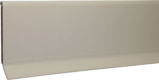 Подови Корнизи PVC S60 Flex 1013 6см Бели