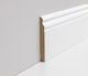 Decostar Fußbodenleisten 6077 P050233 12cm Weiß-gestrichen