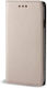 Smart Magnet Case Honor 600 Lite Gold