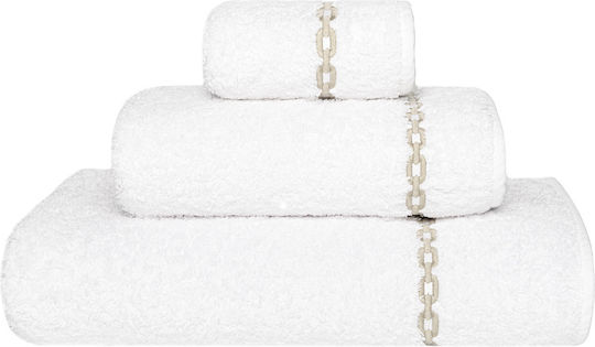 Graccioza Hand Towel Arcadia 30x50cm White Fog