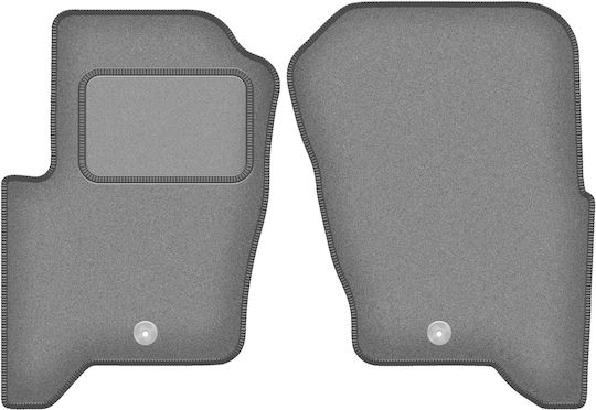 Front Car Mats Land Rover Discovery Iv Suv 2009-2016 Graphite
