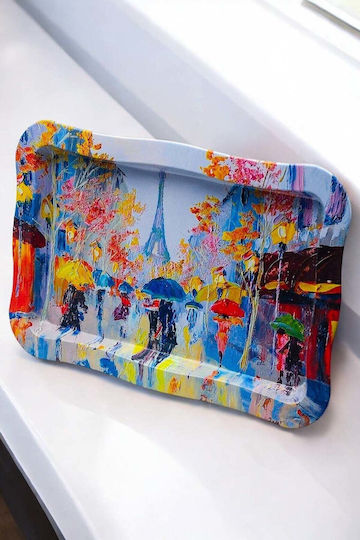 SteweHome Μεταλλικός Δίσκος Σερβιρίσματος 24x36cm