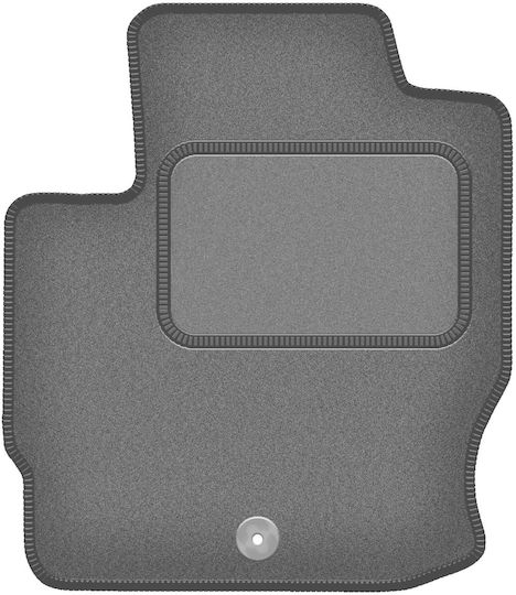 Velour Driver’s Mat Mitsubishi Colt Vii Hb Without Air Vents 2008-2012 Graphite