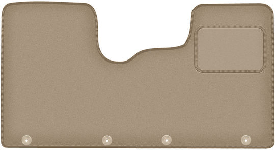 Velour Driver’s Mat Opel Vivaro Ii Van 2014-2019 Beige
