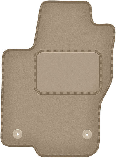 Velour Driver Mat Mercedes Gle W292 Suv 2015-2019 Beige
