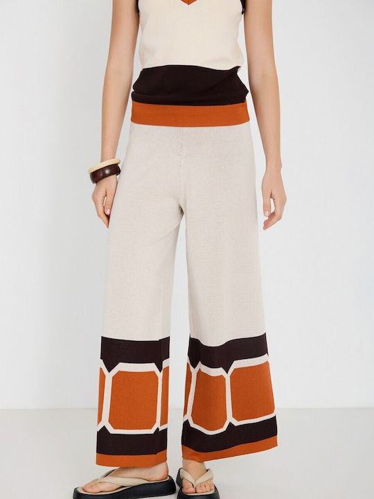 Skatie Γυναικεία Υφασμάτινη Παντελόνα Multi Color