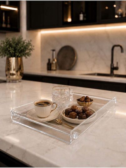 SteweHome Plastic Serving Tray 20x26cm