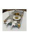 SteweHome Stainless Steel Bed Tray 3 Pieces