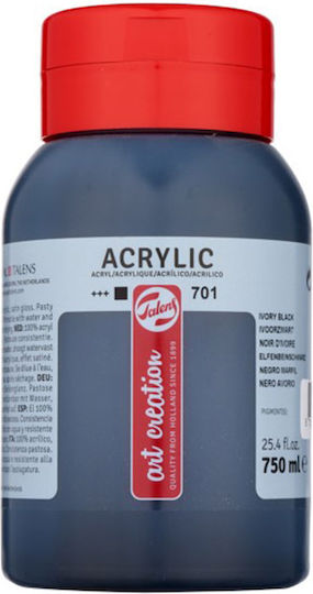 Acrilice Talens Artcreation 750ml Kp 701 Ivory Black