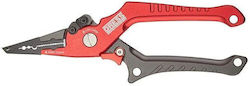 Μυτοτσιμπιδο Dress 7.5 Inch 19,5cm Aluminum Pliers Red Black
