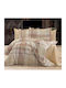 MayHome Σετ Πάπλωμα King Size 260x240εκ. Polycotton Γεωμετρικό