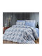 MayHome MayHome Set Steppdecken King Size 260x240cm Polyestercotton Geometrisch