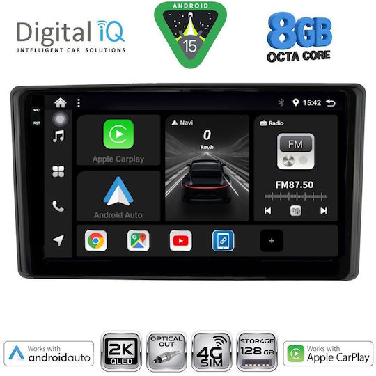 Digital IQ Ηχοσύστημα Αυτοκινήτου για Toyota Raize 2020 (Bluetooth/USB/WiFi/GPS/Apple-Carplay/Android-Auto) με Οθόνη Αφής 10"