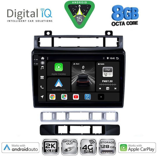 Digital IQ Car Audio System for Volkswagen Touareg 2011-2018 Bluetooth USB WiFi GPS Apple CarPlay Android Auto with 9" Touch Screen