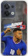 World Stars Collection Kylian Mbappe Oppo Reno 8 5G Flexible TPU Transparent Silicone Case