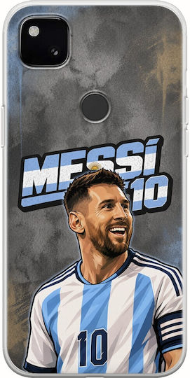 Mobile Phone Case World Stars Collection Lionel Messi Google Pixel 4a 4g Flexible TPU Transparent Silicone