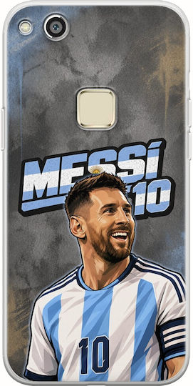 World Stars Collection Lionel Messi Huawei P10 Lite Flexible TPU Transparent Silicone Mobile Phone Case