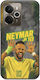 World Stars Collection Neymar Jr Realme 14 5g Black TPU Silicone Mobile Phone Case