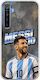 World Stars Collection Lionel Messi Realme 6 Flexible TPU Transparent Silicone Case