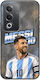 Θήκη World Stars Collection Lionel Messi Oppo A80 5g Black Tpu Μαύρη Σιλικόνη
