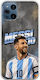 World Stars Collection Lionel Messi Oppo Find X3 Pro 5g Flexible TPU Transparent Silicone Case