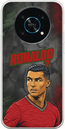 Husă World Stars Collection Cristiano Ronaldo Honor Magic 4 Lite 5g Flexibil TPU Silicon Transparentă