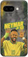 Калъф World Stars Collection Neymar Jr Google Pixel 9a 5g Черен TPU Силикон